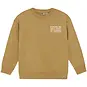 Daily7 Trui backprint oversized (light chestnut)