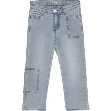 Spijkerbroek wide fit (medium denim)