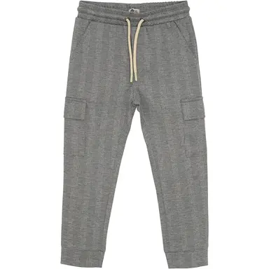 Broek stripes cargo (grey)