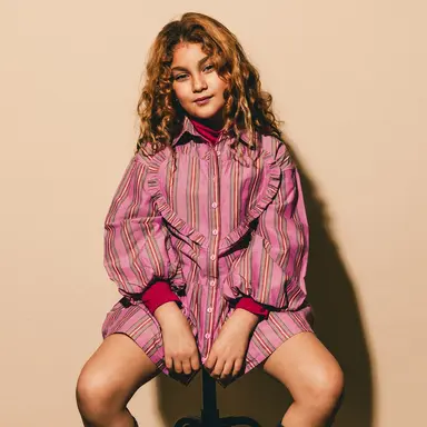 Jurk Rainbow (pink moon)