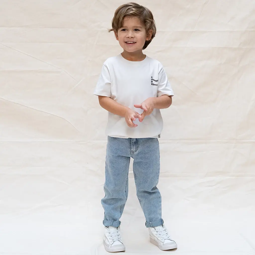 Spijkerbroek relaxed fit (denim)