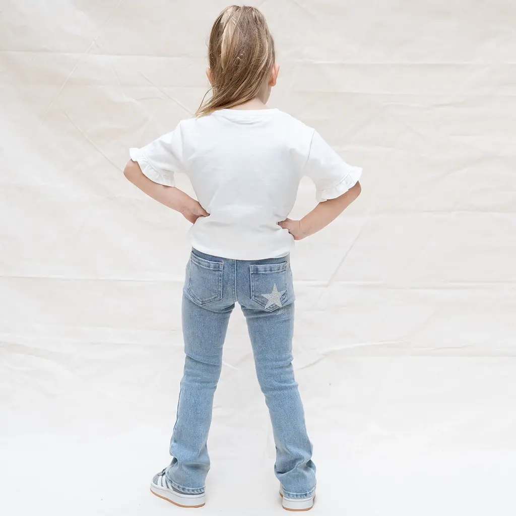 Spijkerbroek stars flared (medium denim)