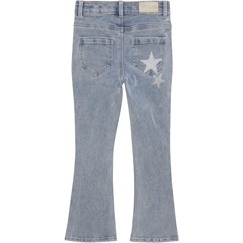 Spijkerbroek stars flared (medium denim)