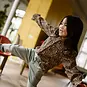 Daily7 Blouse animal (latte sand)