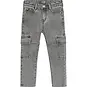 Daily7 Spijkerbroek straight cargo fit (used grey denim)