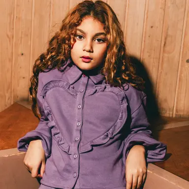 Blouse Ayase (purple sage)