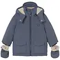 Mayoral Winterjas parka met wanten (blue whale)