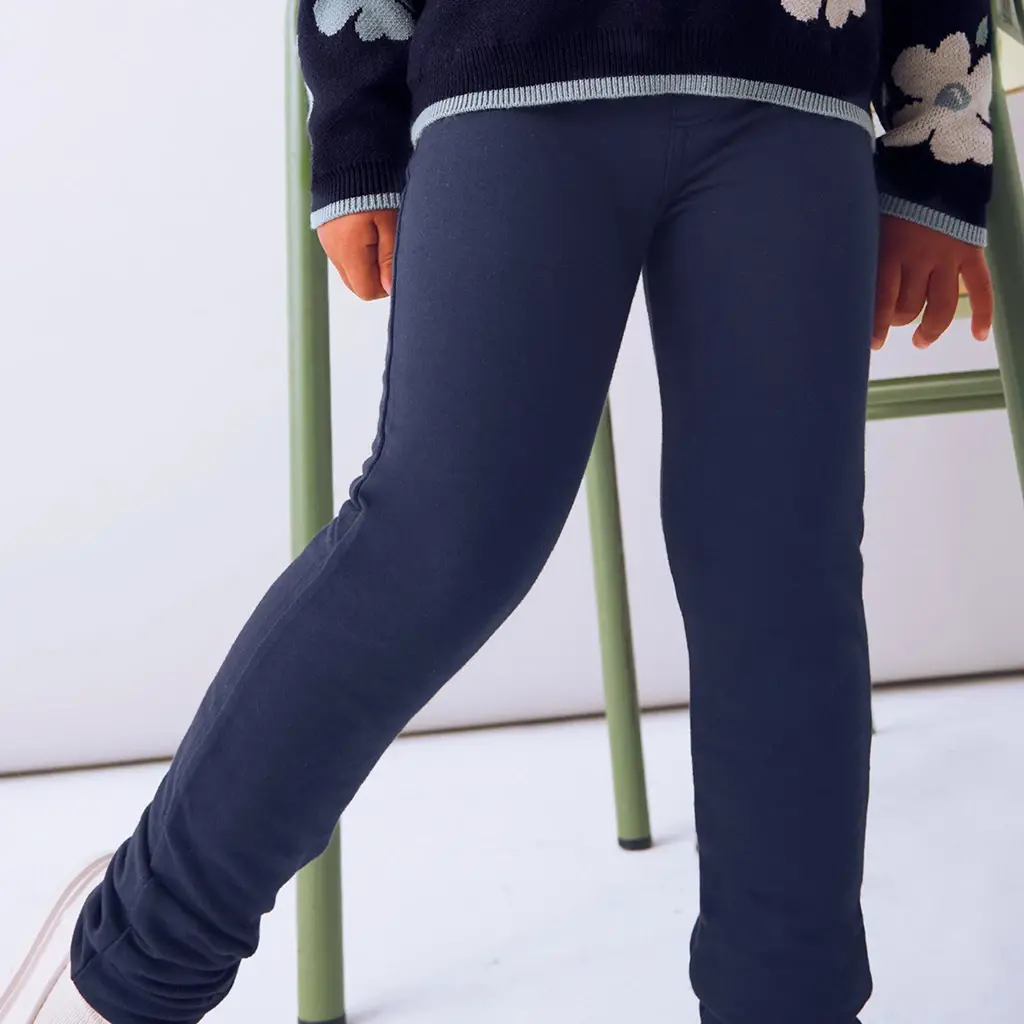 Broek fleece (navy)