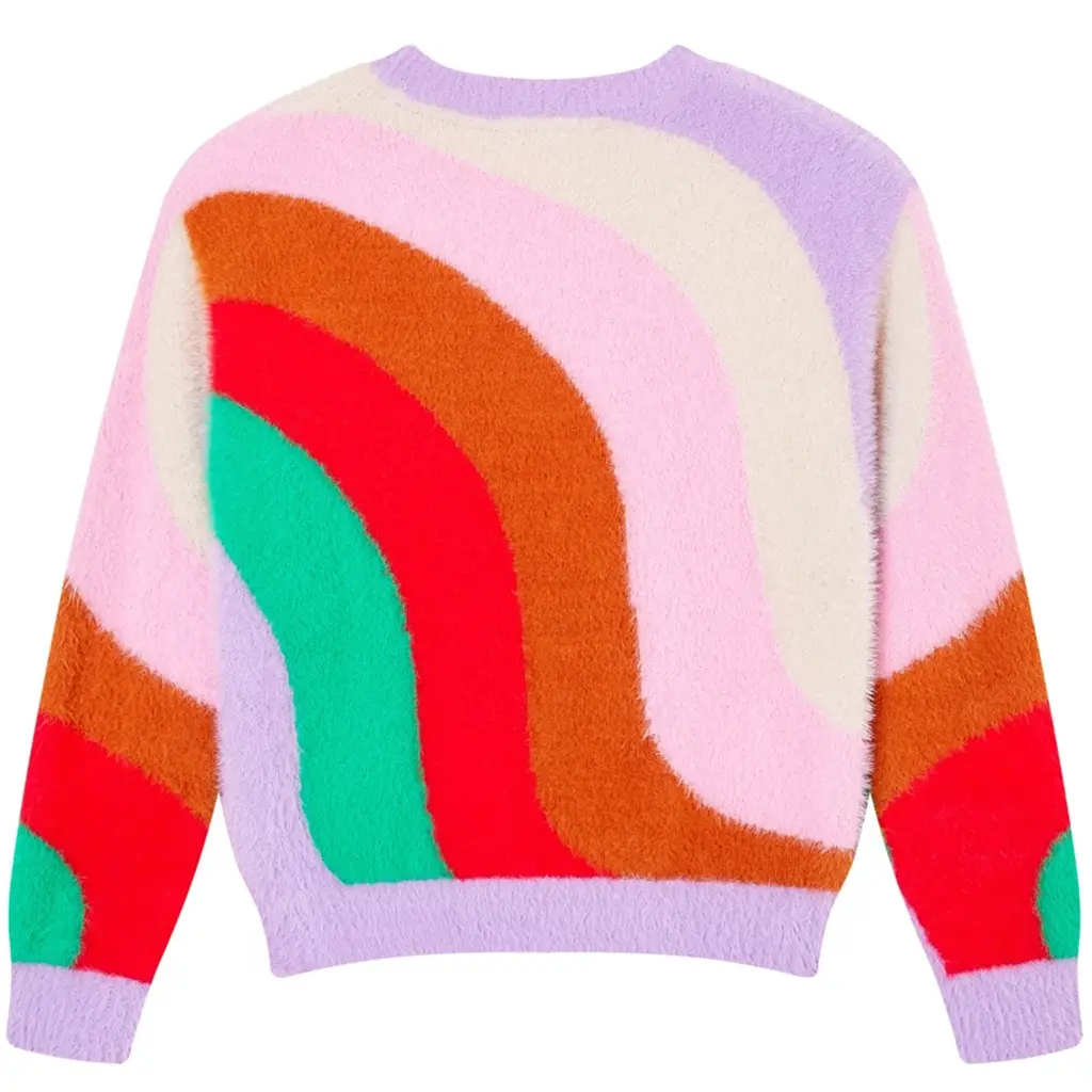 Zachte trui Fauve (multi)