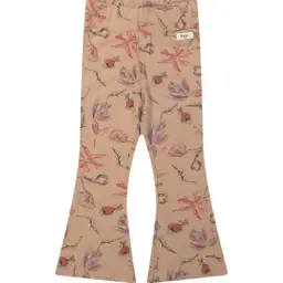 Broek flared Preda (peach almond aop)