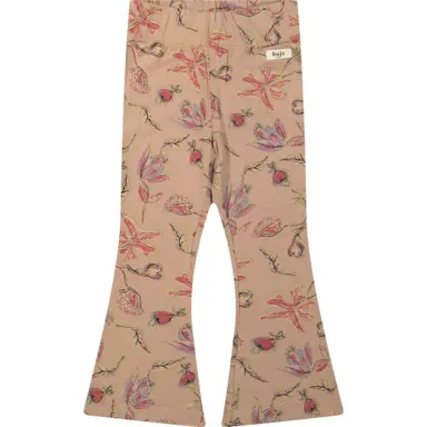 Broek flared Preda (peach almond aop)