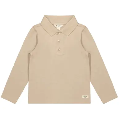Longsleeve Polo Broc (sand desert)