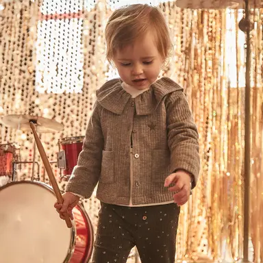 Broekje/legging flared - (h. lead)