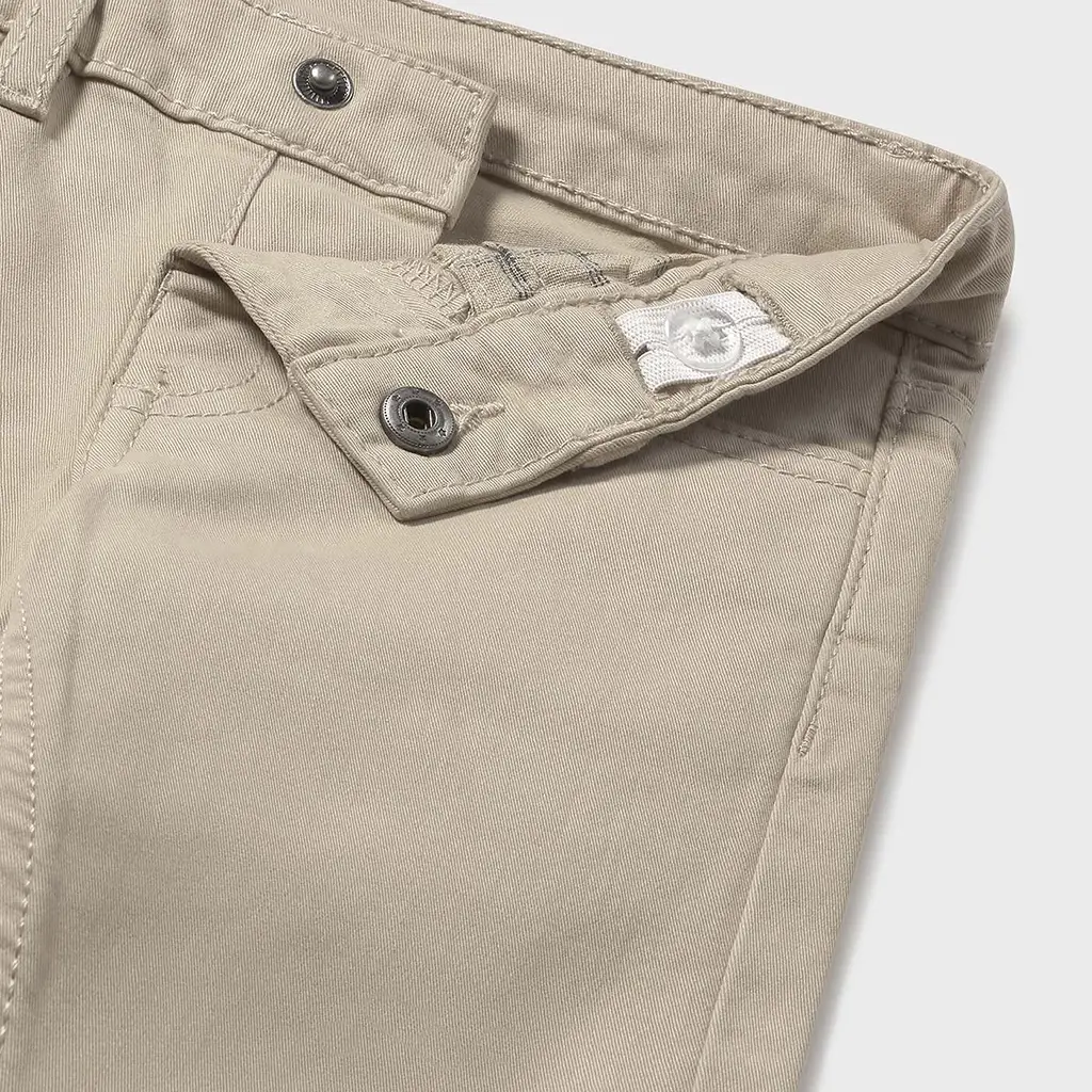 Broekje slim fit (chai)