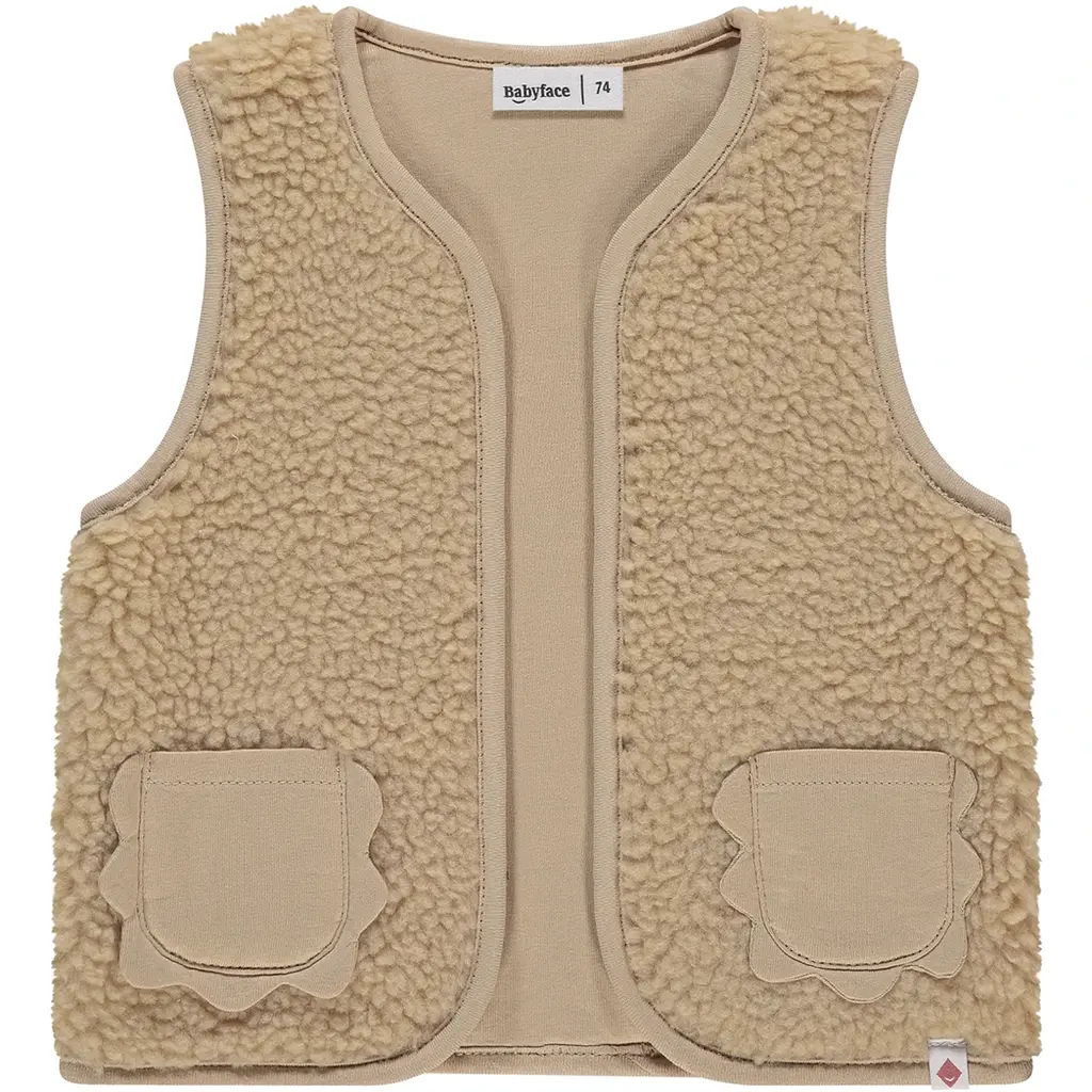 Giletje teddy (nude)