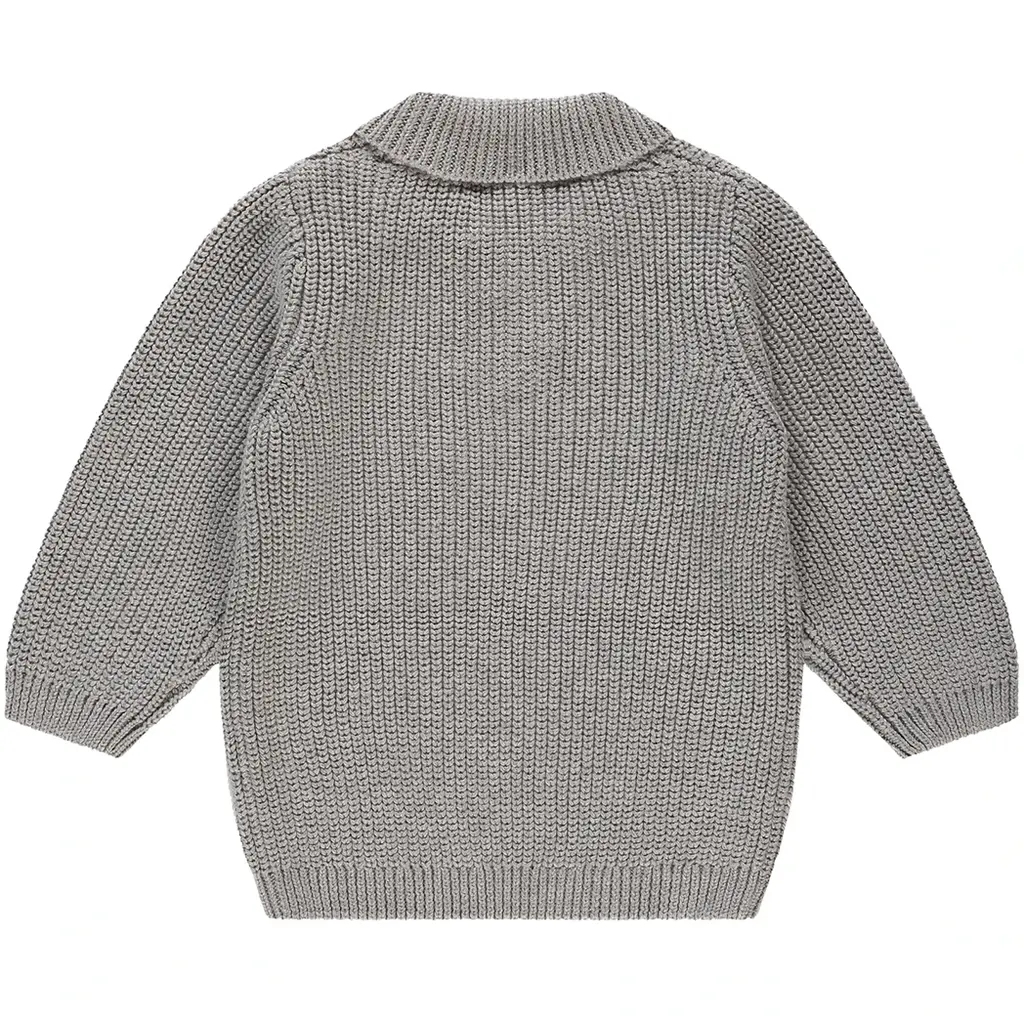 Gebreid truitje (grey melange)