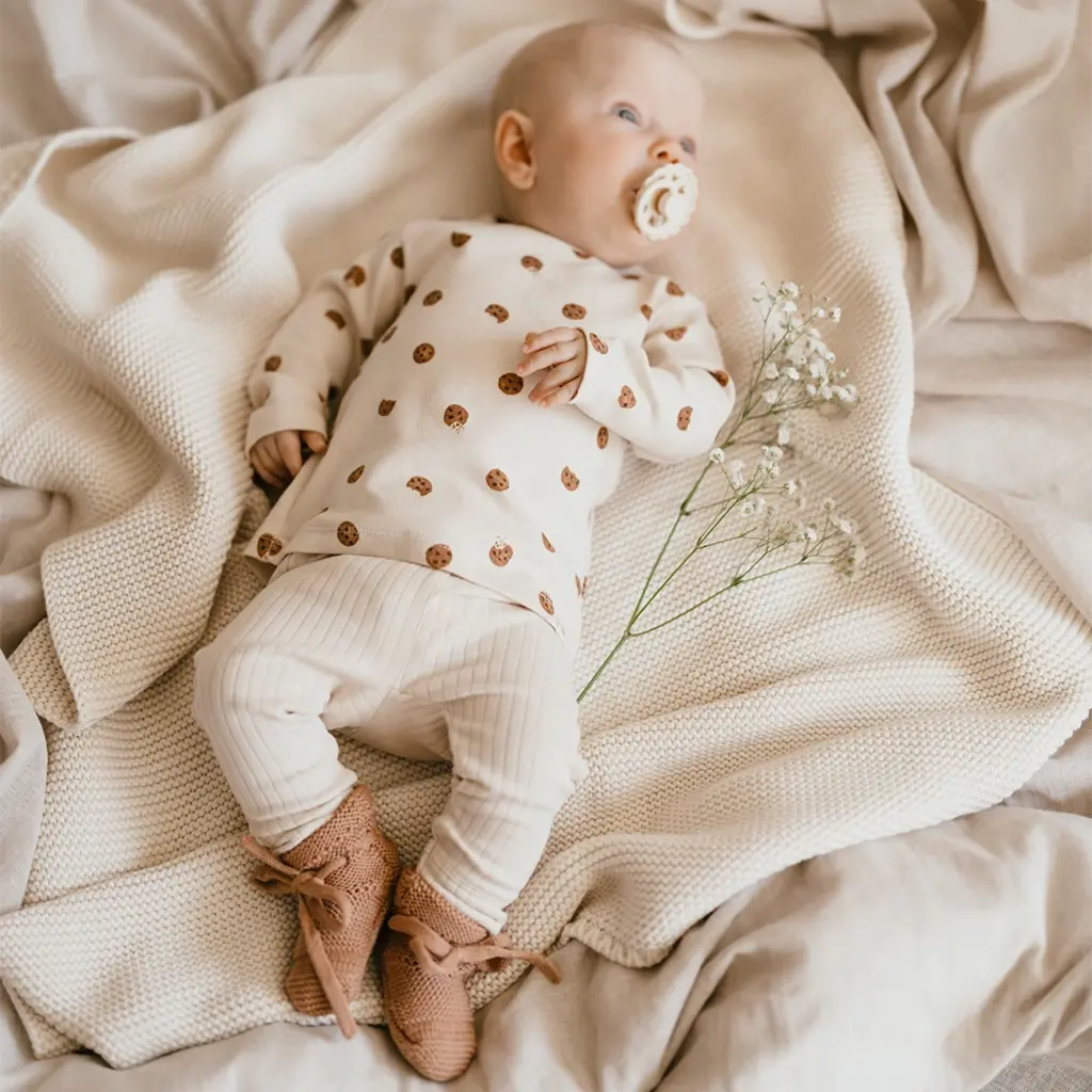 Gebreide slofjes (cookie)