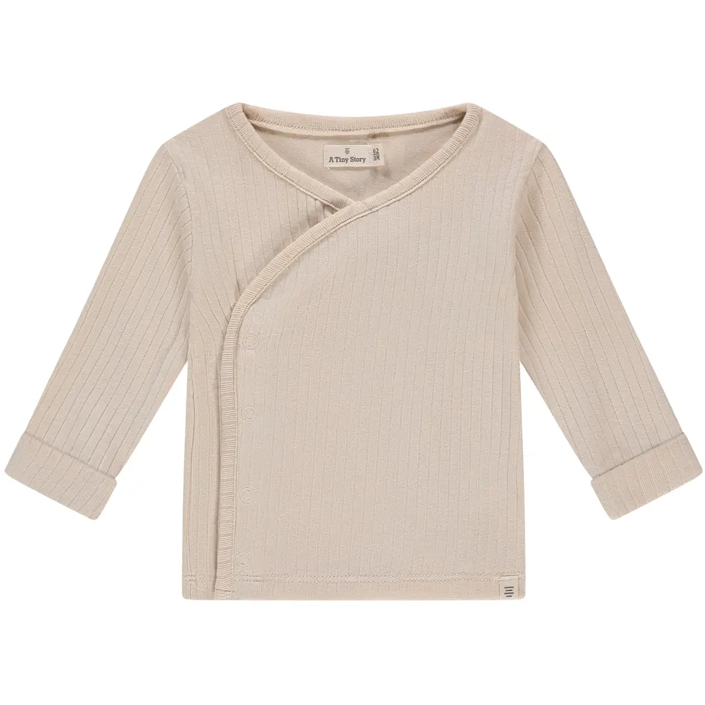 Overslag shirtje (snow)