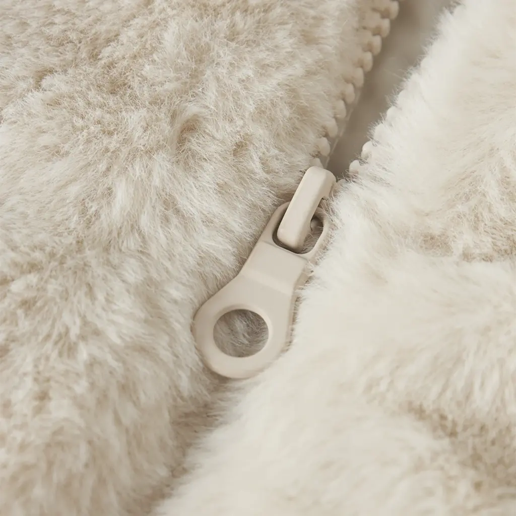 Winterjasje fake fur Mila (moonbeam)