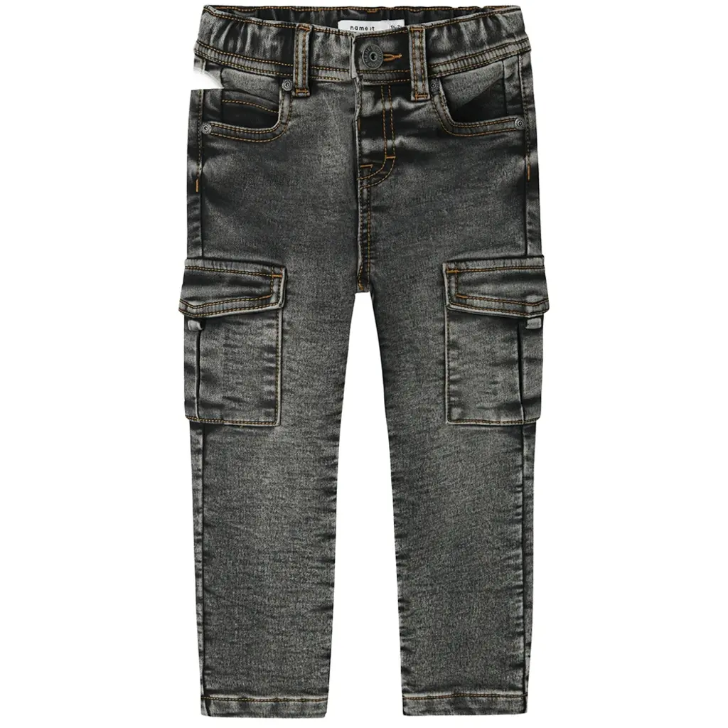 Jeans cargo SLIM FIT (dark grey denim)