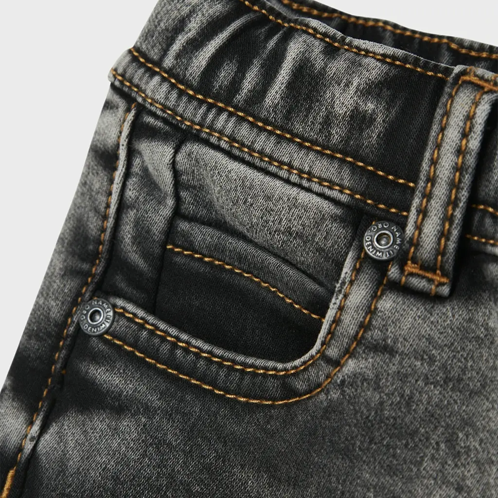 Jeans cargo SLIM FIT (dark grey denim)