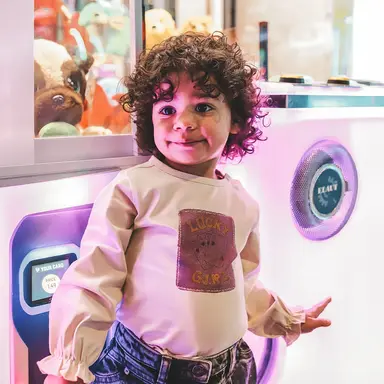 Longsleeve lucky girl (birch)