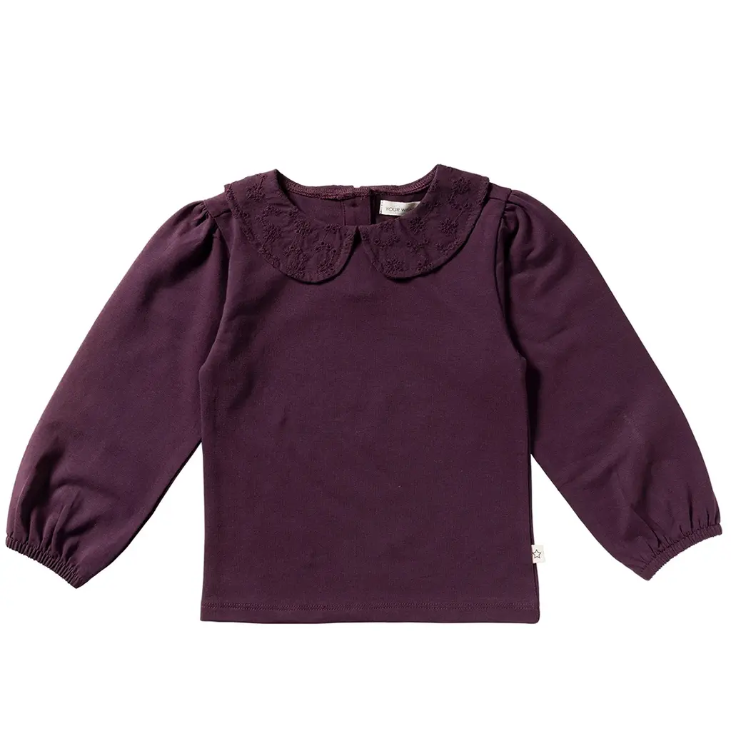 Longsleeve collar (plum perfect)