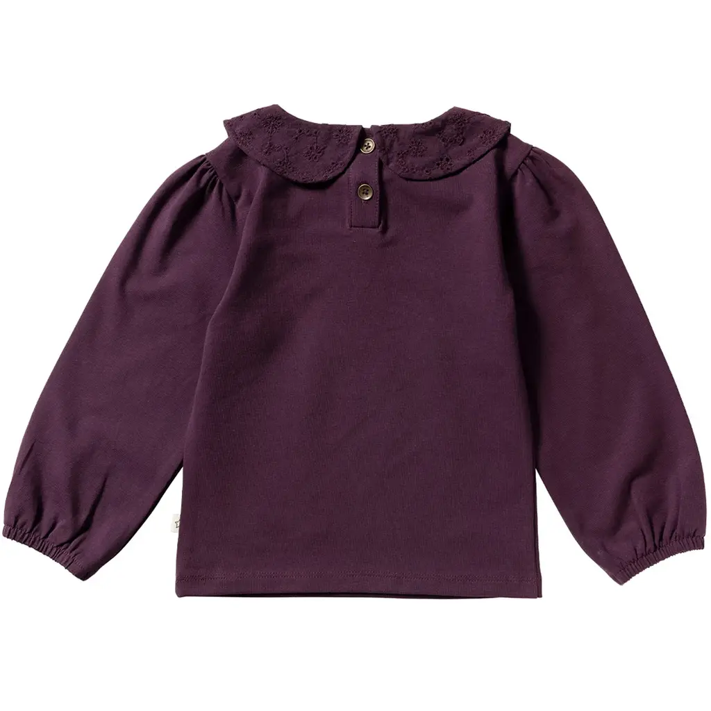 Longsleeve collar (plum perfect)