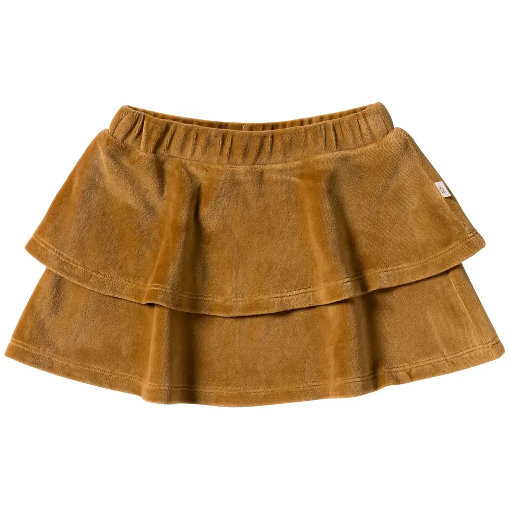 Rokje velvet (bone brown)