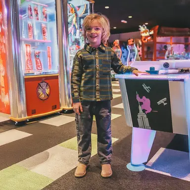 Overhemd waffle (olive branch)