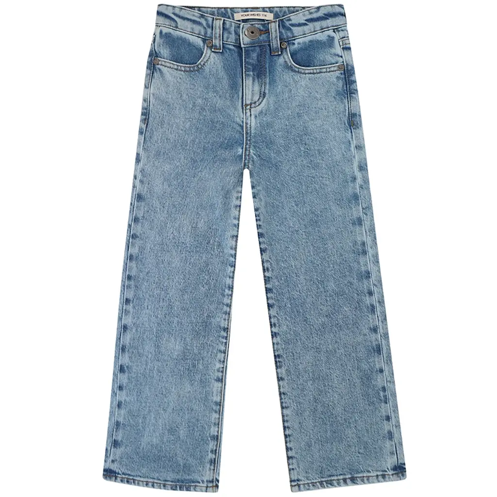 Spijkerbroek wide fit (sky blue)