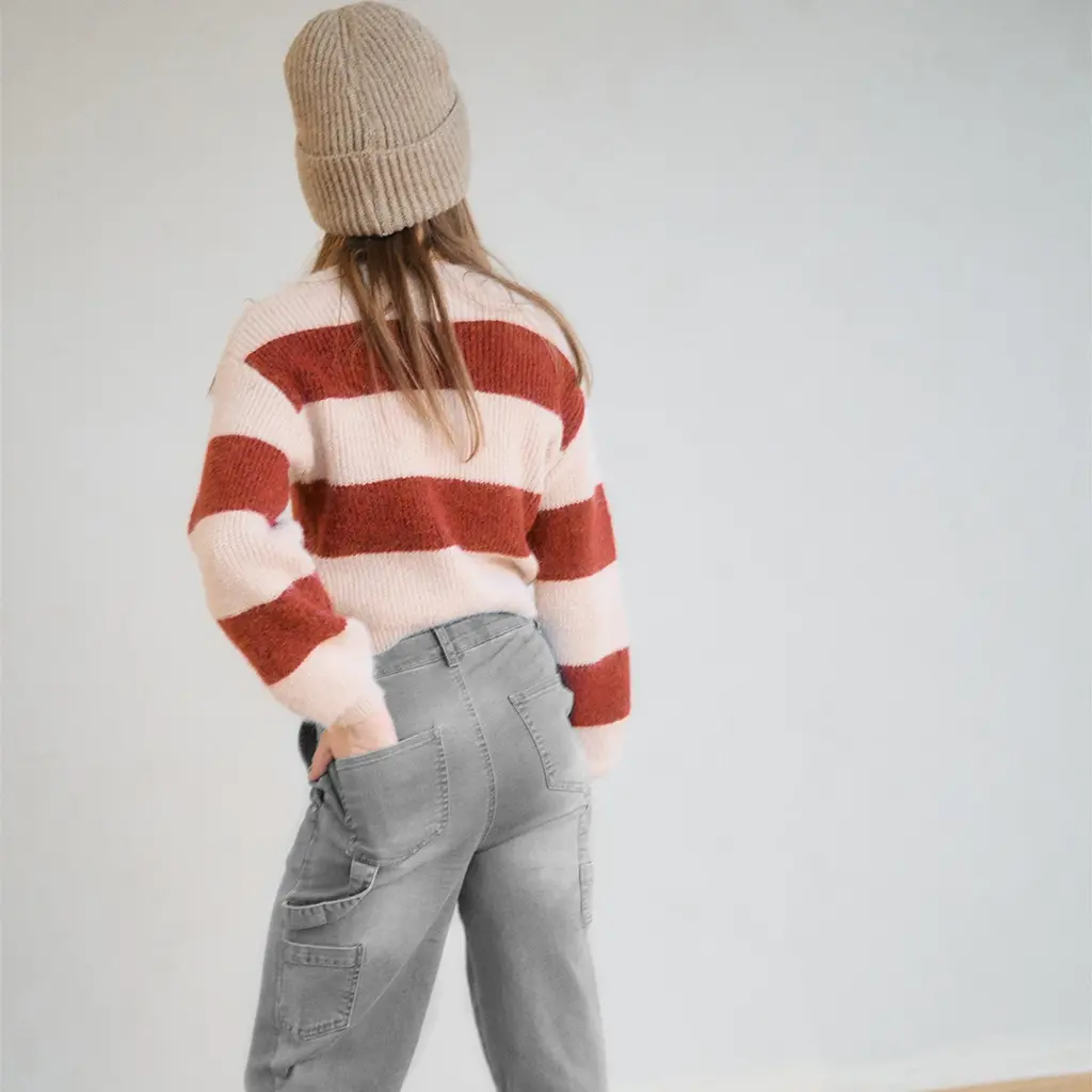 Gebreide trui Kate (ruby red)