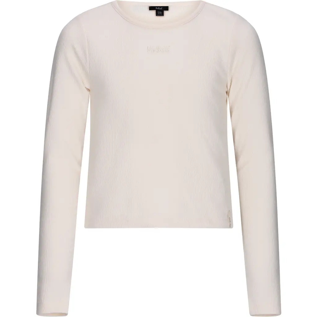 Longsleeve Kobra rib (pearled ivory)
