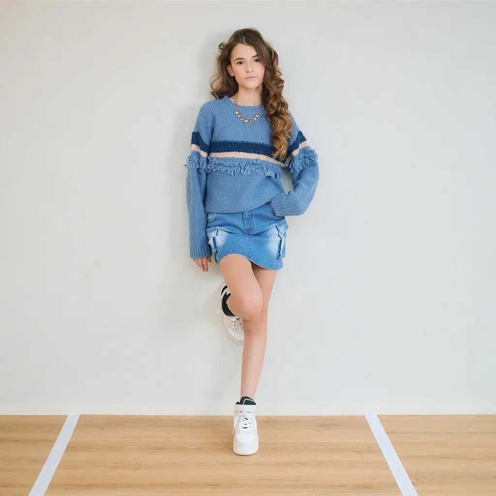 Trui Kessy (cold blue sky)