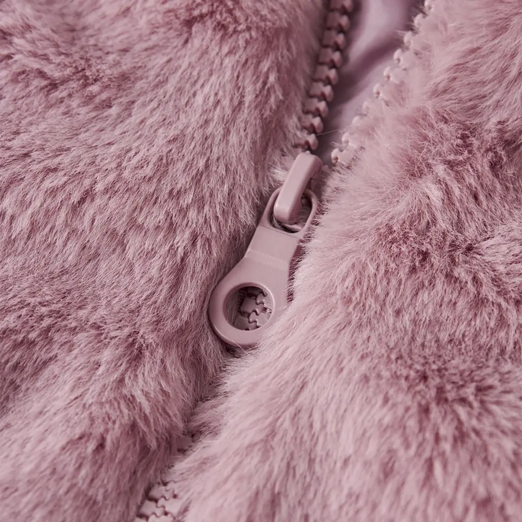 Winterjas fake fur Mila (lilas)