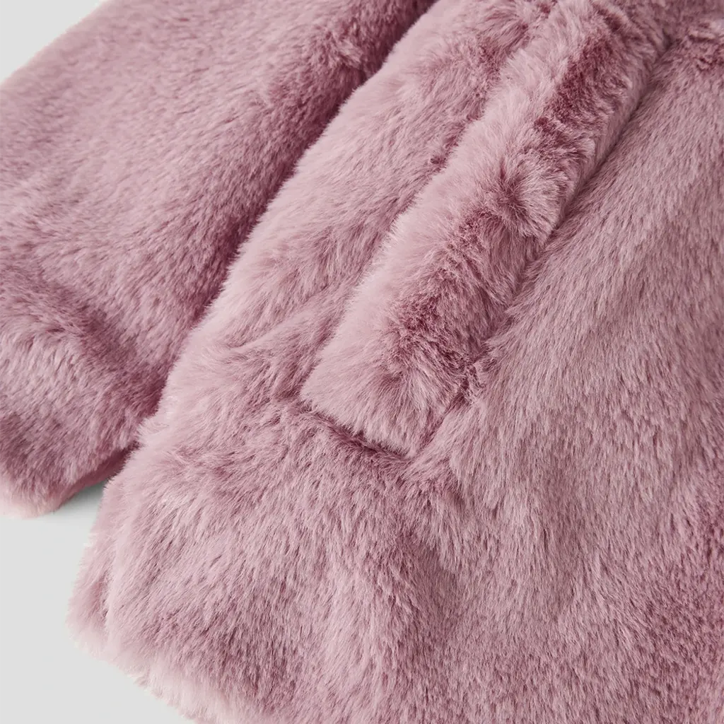 Winterjas fake fur Mila (lilas)