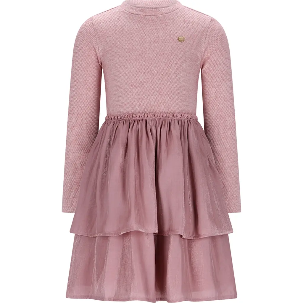 Jurk Simar glitter (sweet cerise)