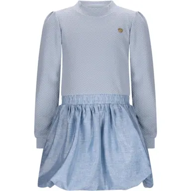 Jurk Salloon glitter (blue notes)