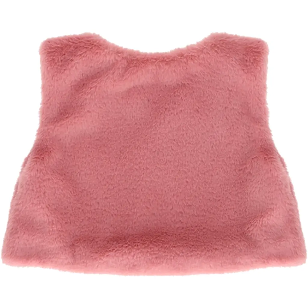 Giletje Eloisy furry (sweet cerise)