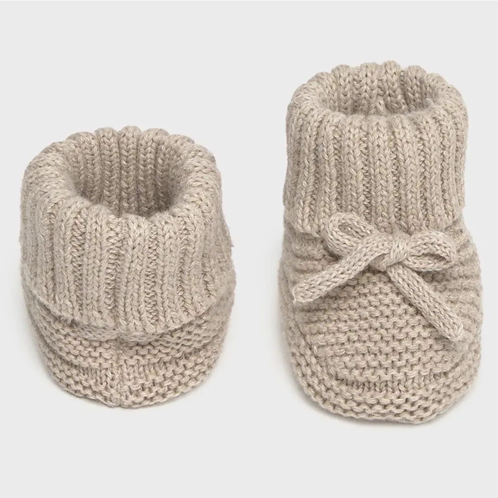 Gebreide slofjes (dune vig)