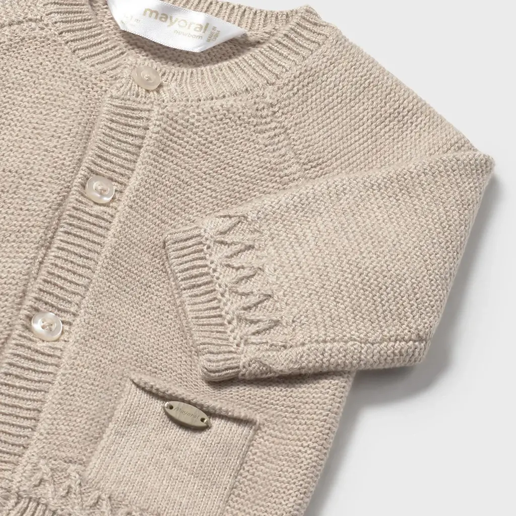 Gebreid vestje (oat)