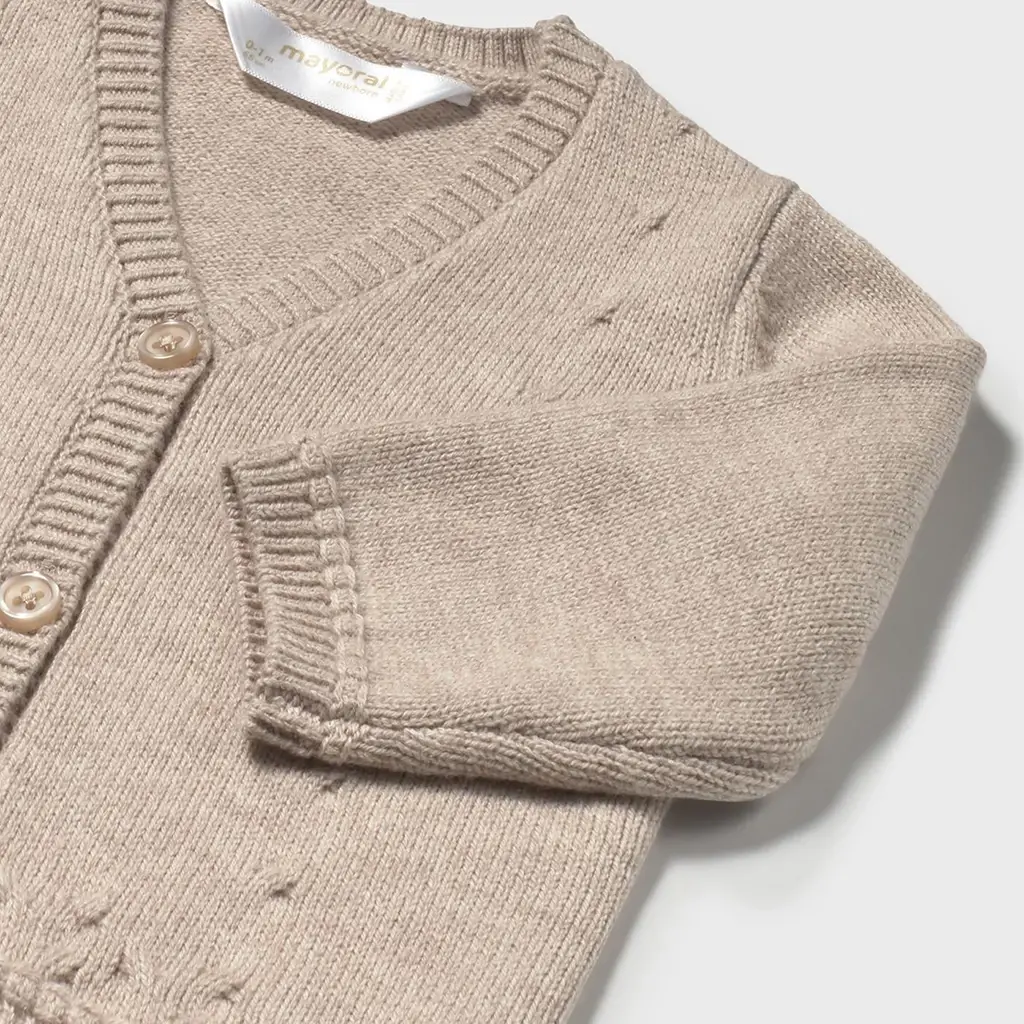 Gebreid vestje (dune vig)