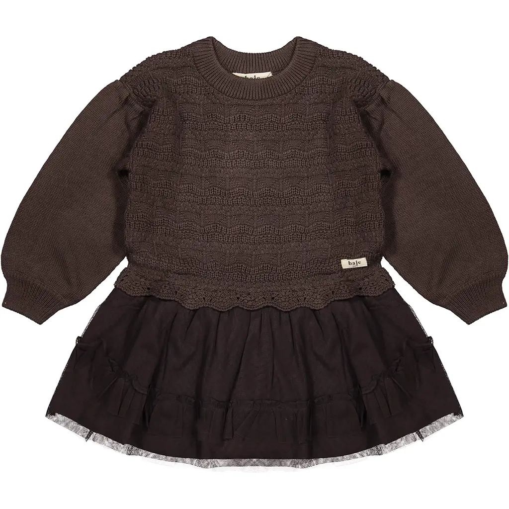 Jurk Gemmi (brown choco)
