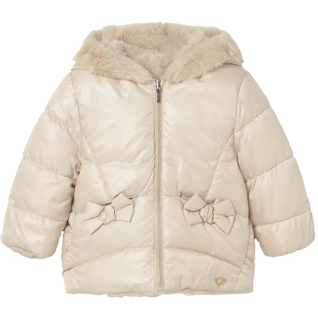 Winterjasje REVERSIBLE (sand)