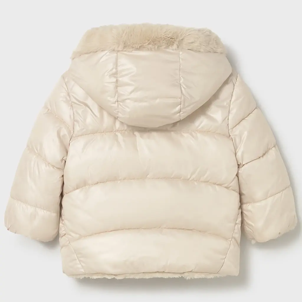 Winterjasje REVERSIBLE (sand)