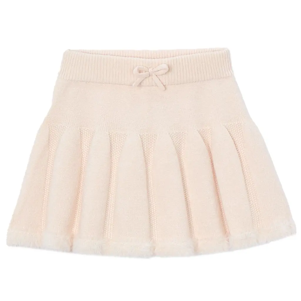 Gebreid rokje (almond)