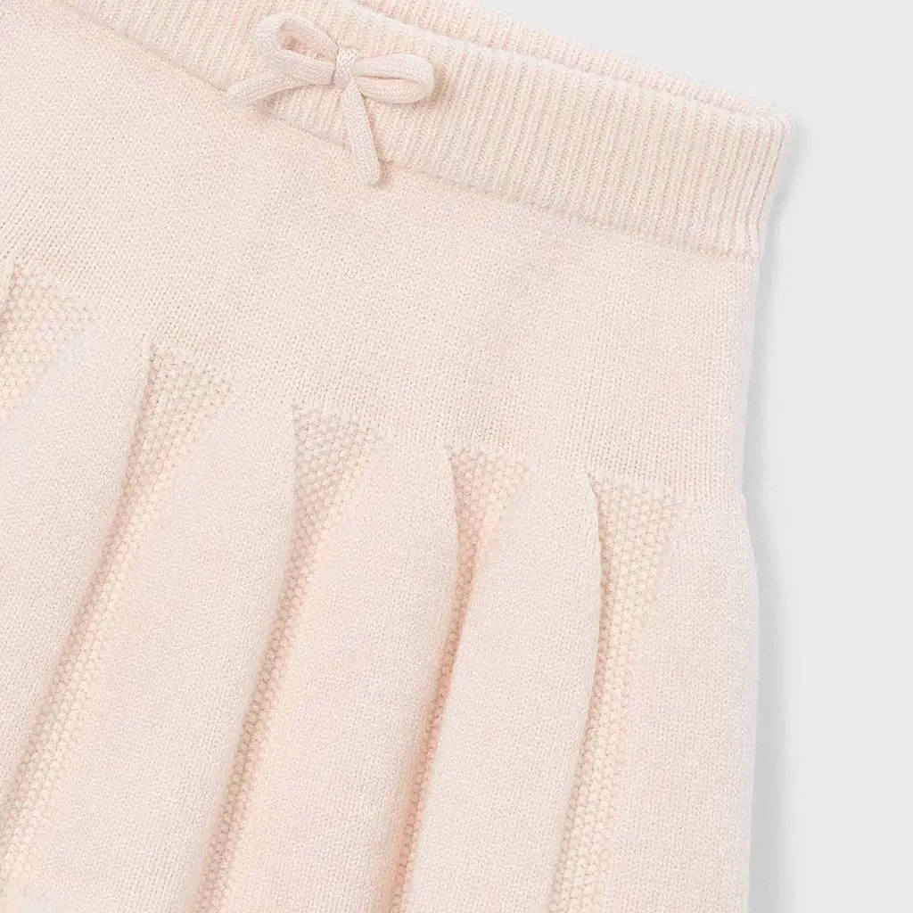 Gebreid rokje (almond)