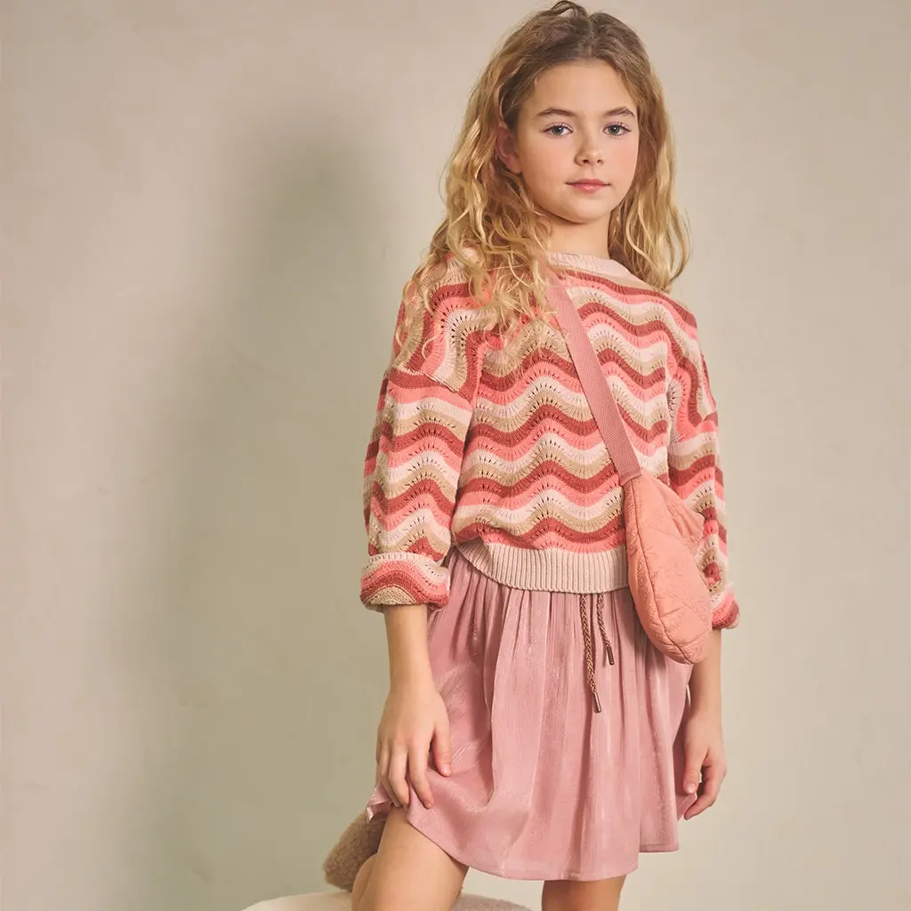 Gebreide trui Kessy (lovely lychee pink)