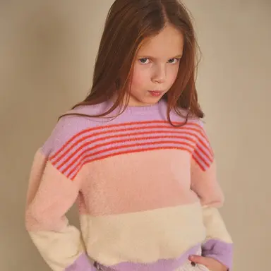 Zachte trui Kendra (lupine lilac)