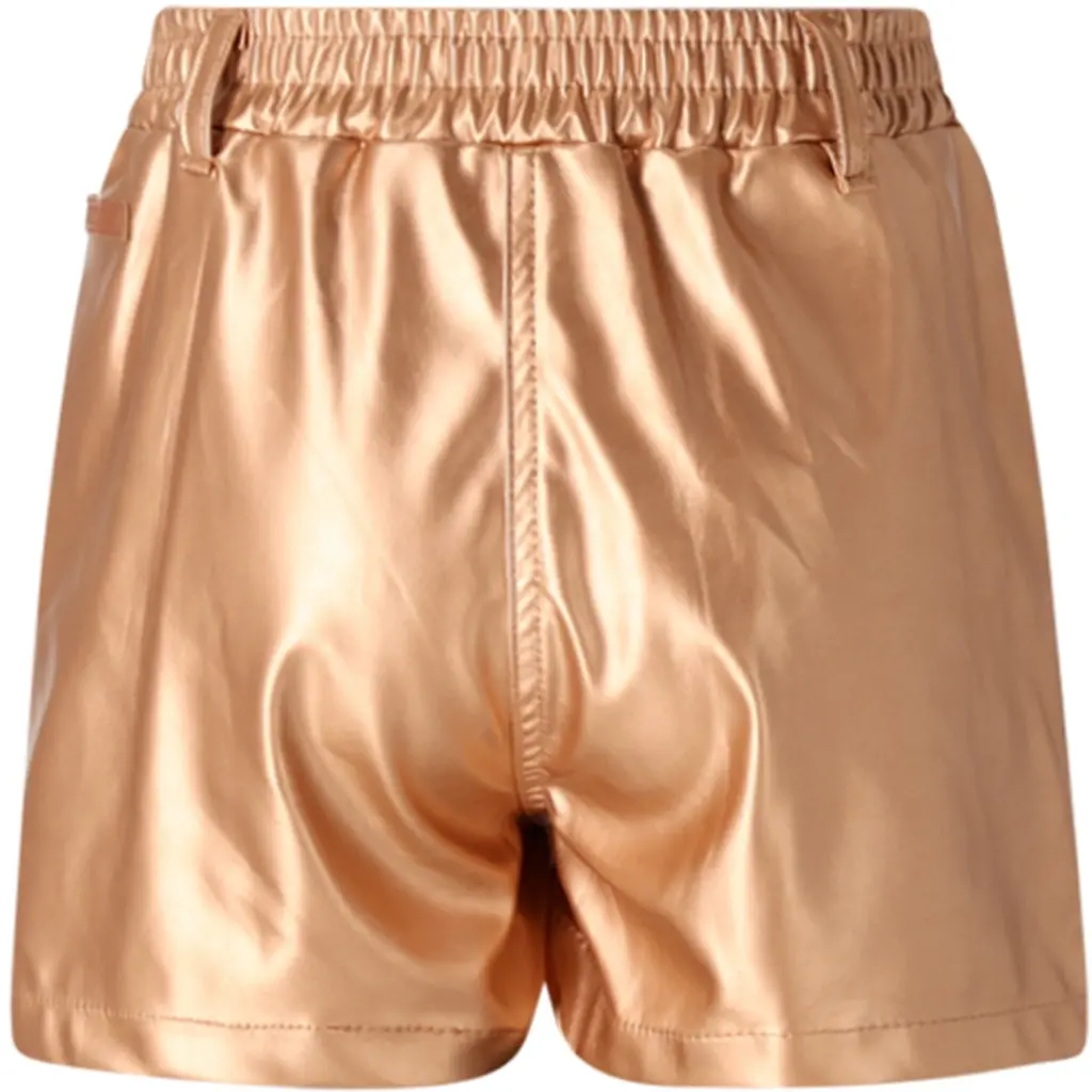 Skort Simay fake leather (taupe)